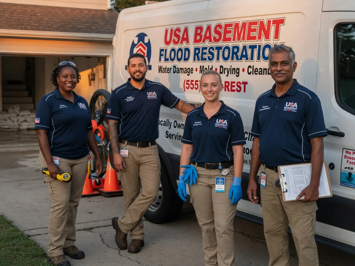 Basement Flood Cleanup company in Croswell, MI